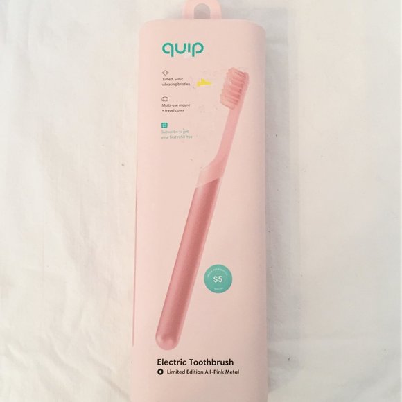 Quip Metal Electric Toothbrush- Limited Edition